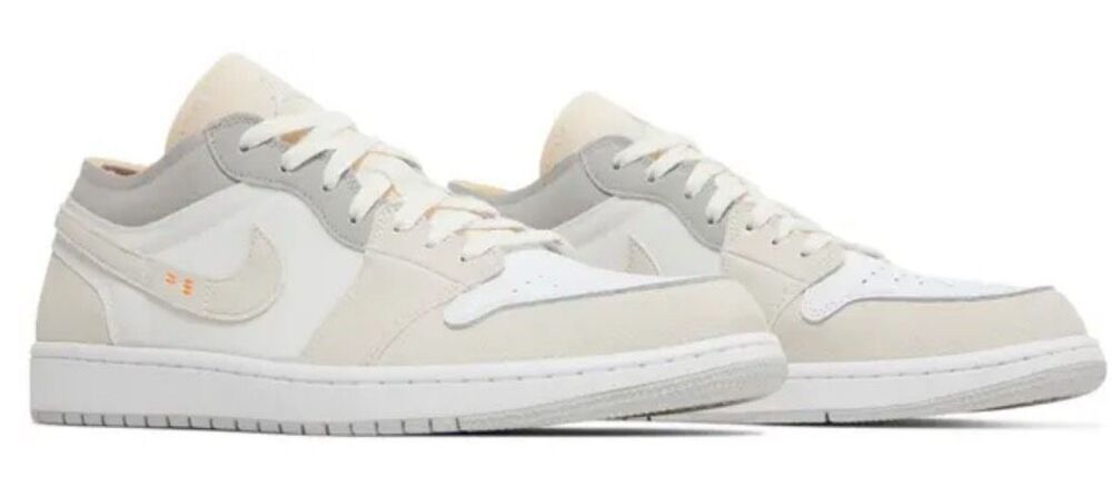 Air Jordan1 Low ‘Inside Out Tech Grey’ Sneakers NWOB